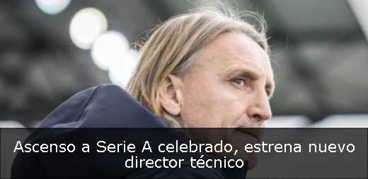 Ascenso a Serie A celebrado, estrena nuevo director técnico 