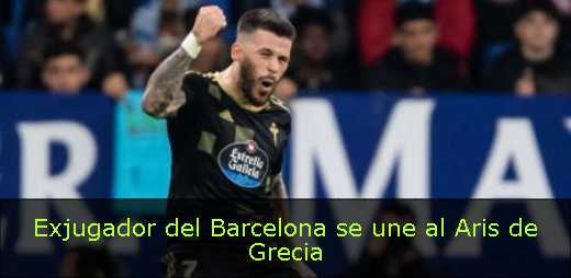 Exjugador del Barcelona se une al Aris de Grecia