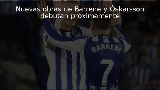 Nuevas obras de Barrene y Óskarsson debutan próximamente 