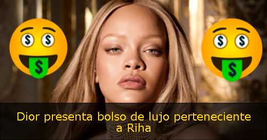 Dior presenta bolso de lujo perteneciente a Riha