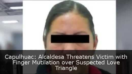 Capulhuac: Alcaldesa Threatens Victim with Finger Mutilation over Suspected Love Triangle