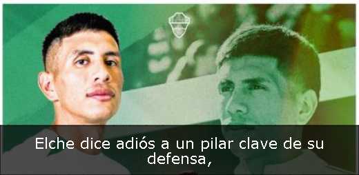 Elche dice adiós a un pilar clave de su defensa