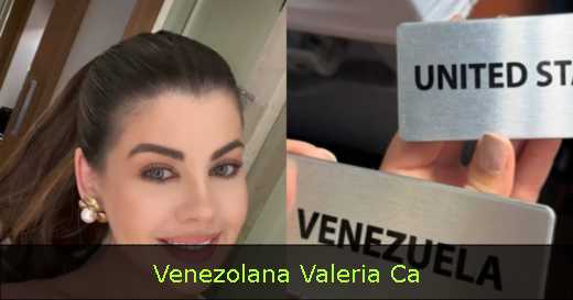 Venezolana Valeria Ca