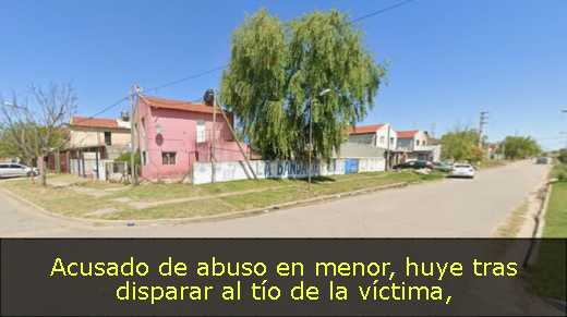 Acusado de abuso en menor, huye tras disparar al tío de la víctima