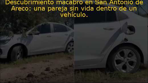 Descubrimiento macabro en San Antonio de Areco: una pareja sin vida dentro de un vehículo