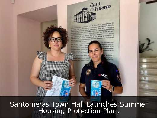 Santomeras Town Hall Launches Summer Housing Protection Plan