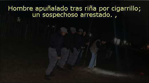 Hombre apuñalado tras riña por cigarrillo; un sospechoso arrestado. Hombre apuñalado tras riña por cigarrillo; un sospechoso arrestado.