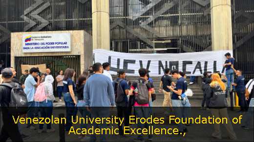 Venezolan University Erodes Foundation of Academic Excellence