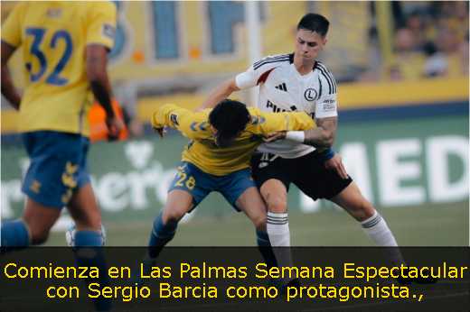Comienza en Las Palmas Semana Espectacular con Sergio Barcia como protagonista