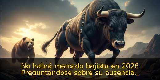 No habrá mercado bajista en 2026 Preguntándose sobre su ausencia