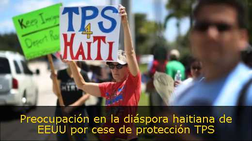 Preocupación en la diáspora haitiana de EEUU por cese de protección TPS 