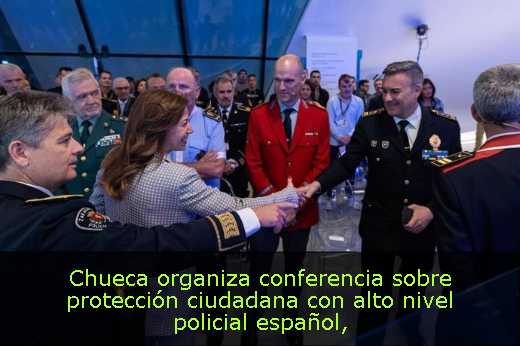 Chueca organiza conferencia sobre protección ciudadana con alto nivel policial español