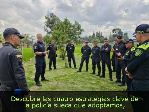 Descubre las cuatro estrategias clave de la policía sueca que adoptamos