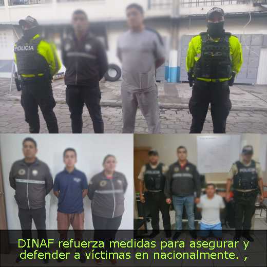 DINAF refuerza medidas para asegurar y defender a víctimas en nacionalmente. 