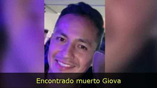 Encontrado muerto Giova