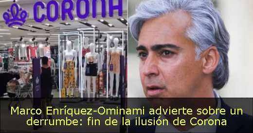 Marco Enríquez-Ominami advierte sobre un derrumbe: fin de la ilusión de Corona 