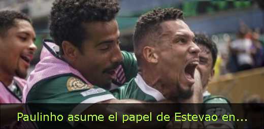 Paulinho asume el papel de Estevao en... 