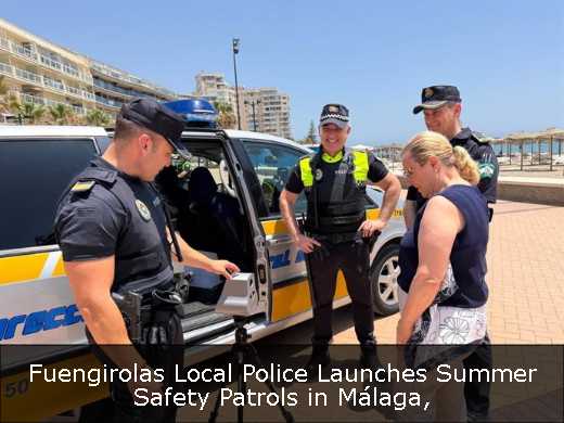 Fuengirolas Local Police Launches Summer Safety Patrols in Málaga