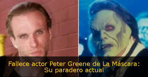 Fallece actor Peter Greene de La Máscara: Su paradero actual 