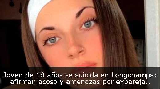 Joven de 18 años se suicida en Longchamps: afirman acoso y amenazas por expareja