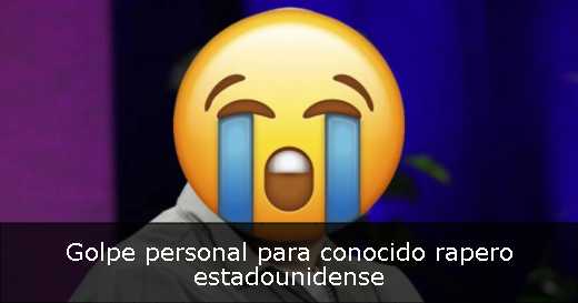 Golpe personal para conocido rapero estadounidense 