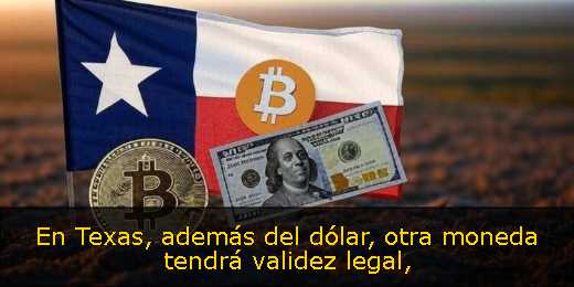 En Texas, además del dólar, otra moneda tendrá validez legal