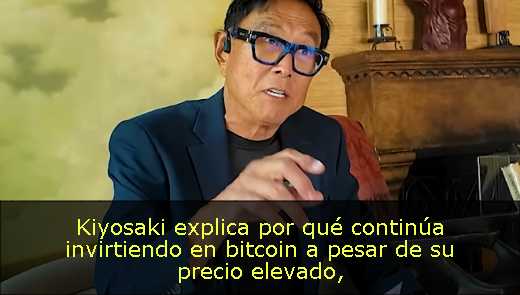 Kiyosaki explica por qué continúa invirtiendo en bitcoin a pesar de su precio elevado