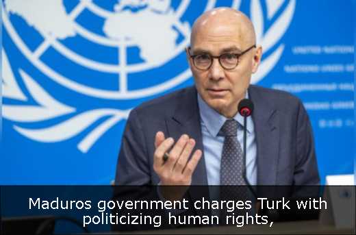 Maduros government charges Turk with politicizing human rights
