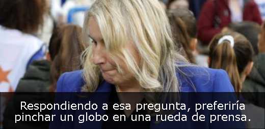 Respondiendo a esa pregunta, preferiría pinchar un globo en una rueda de prensa