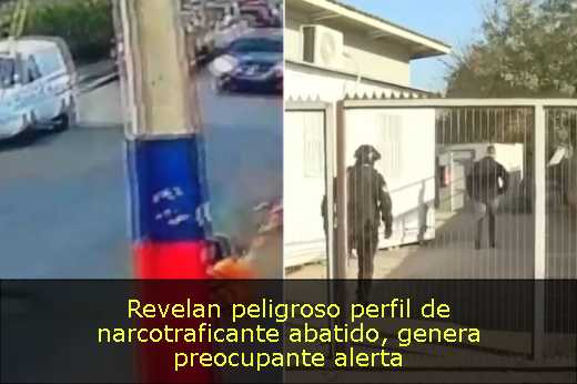 Revelan peligroso perfil de narcotraficante abatido, genera preocupante alerta 