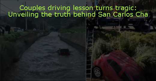 Couples driving lesson turns tragic: Unveiling the truth behind San Carlos Cha