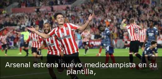 Arsenal estrena nuevo mediocampista en su plantilla