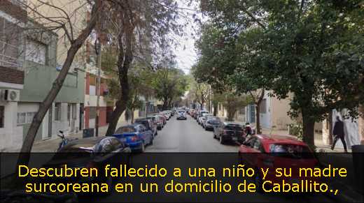 Descubren fallecido a una niño y su madre surcoreana en un domicilio de Caballito