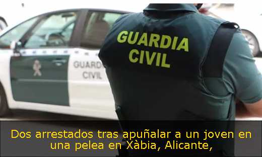 Dos arrestados tras apuñalar a un joven en una pelea en Xàbia, Alicante