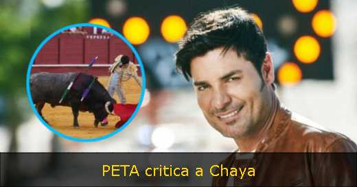 PETA critica a Chaya