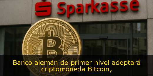 Banco alemán de primer nivel adoptará criptomoneda Bitcoin