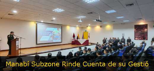 Manabí Subzone Rinde Cuenta de su Gestió
