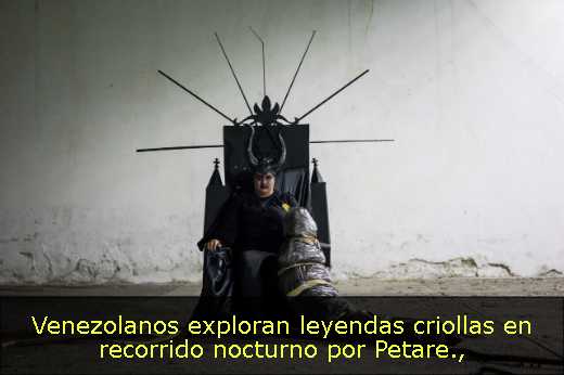 Venezolanos exploran leyendas criollas en recorrido nocturno por Petare