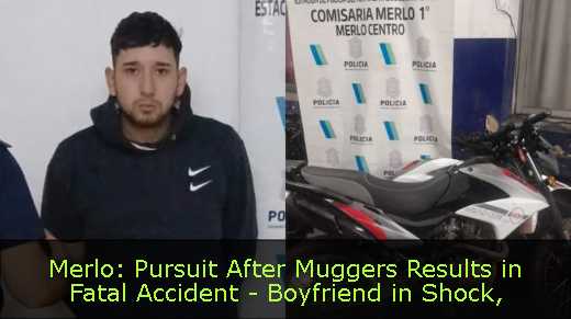 Merlo: Pursuit After Muggers Results in Fatal Accident - Boyfriend in Shock