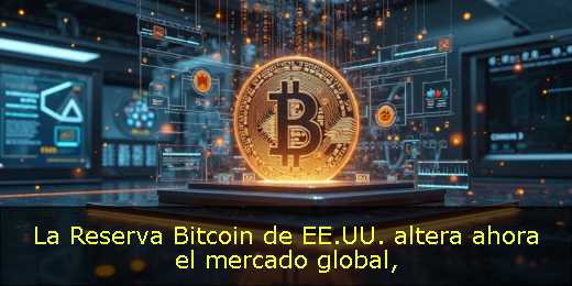 La Reserva Bitcoin de EE.UU. altera ahora el mercado global