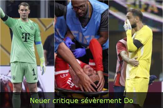 Neuer critique sévèrement Do