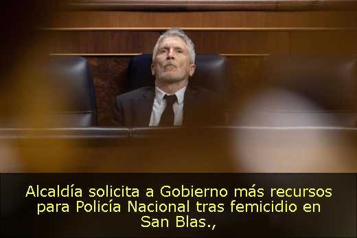 Alcaldía solicita a Gobierno más recursos para Policía Nacional tras femicidio en San Blas