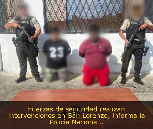 Fuerzas de seguridad realizan intervenciones en San Lorenzo, informa la Policía Nacional