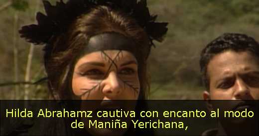 Hilda Abrahamz cautiva con encanto al modo de Maniña Yerichana