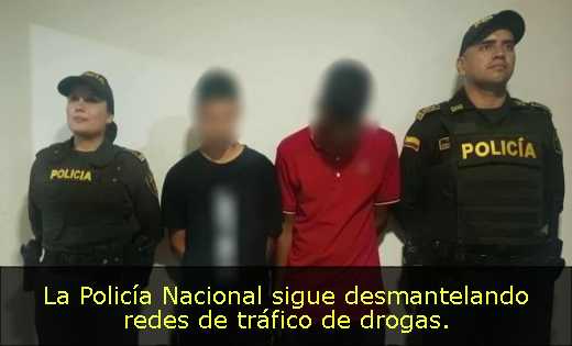 La Policía Nacional sigue desmantelando redes de tráfico de drogas