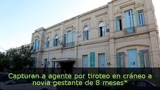 Capturan a agente por tiroteo en cráneo a novia gestante de 8 meses*<s>