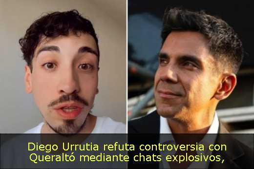 Diego Urrutia refuta controversia con Queraltó mediante chats explosivos