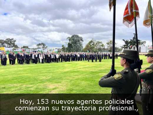 Hoy, 153 nuevos agentes policiales comienzan su trayectoria profesional