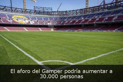 El aforo del Gamper podría aumentar a 30.000 personas
