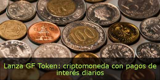 Lanza GF Token: criptomoneda con pagos de interés diarios